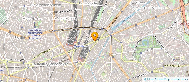 localisation de l'entreprise FORMATION PROFESSIONNELLE CGT  PARIS