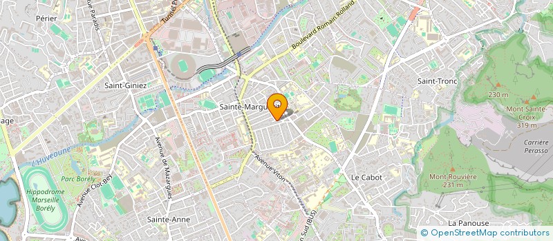 localisation de l'entreprise FORMATION PROVENCE DOMICILE SERVICES à MARSEILLE