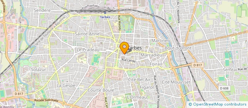 localisation de l'entreprise FORMATION RAMONDA ECE à TARBES