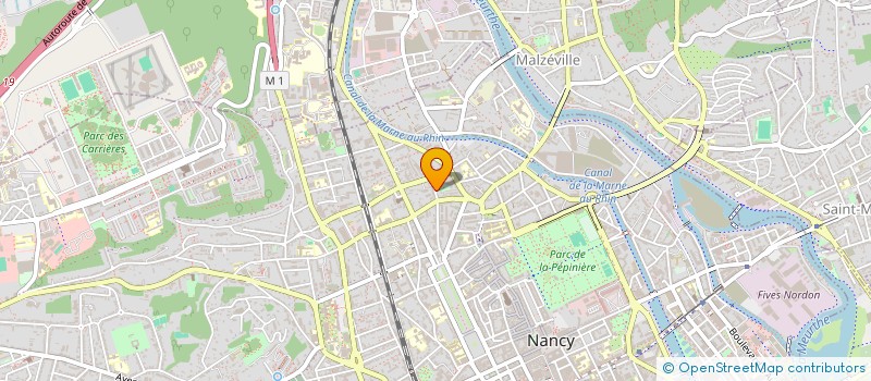 localisation de l'entreprise FORMATION RECHERCHE EN MECANIQUE ENERGET  NANCY