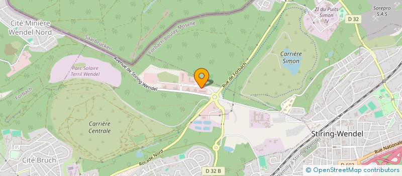 localisation de l'entreprise FORMATION SAARLOR FSL EURL  FREYMING-MERLEBACH