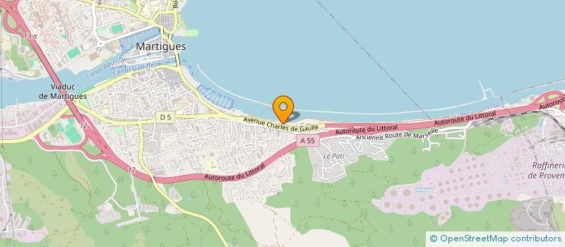 localisation de l'entreprise FORMATION SCOLAIRE ET PROFESSIONNELLE à MARTIGUES