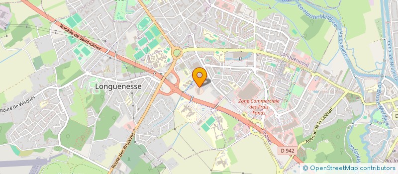 localisation de l'entreprise FORMATION SECOURISME INCENDIE ST OMER à LONGUENESSE
