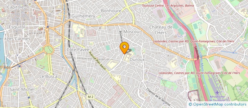 localisation de l'entreprise FORMATION SECTEUR SOCIAL  TOULOUSE
