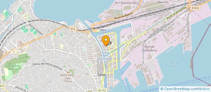 localisation de l'entreprise FORMATION SECURITE INSERTION LANGUEDOC à SETE