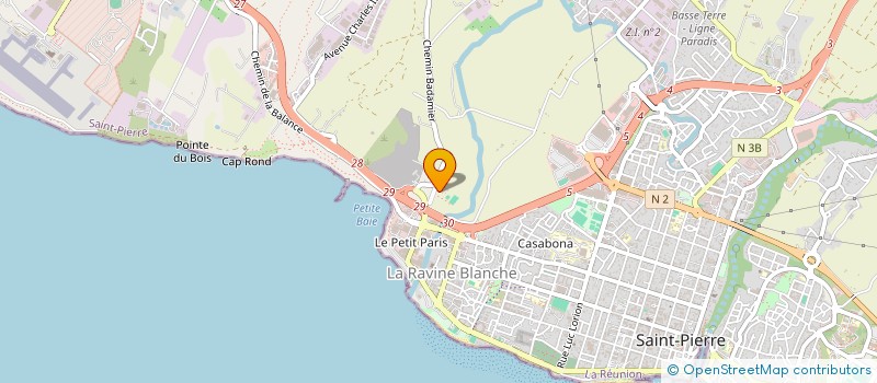 localisation de l'entreprise FORMATION SECURITE ROUTIERE à SAINT-PIERRE