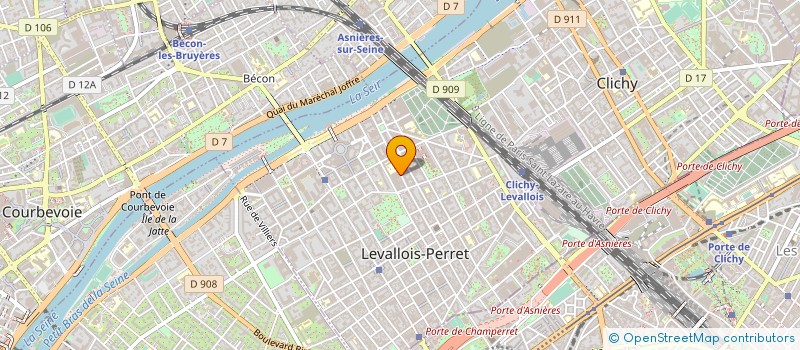 localisation de l'entreprise FORMATION SOLUTION à LEVALLOIS-PERRET