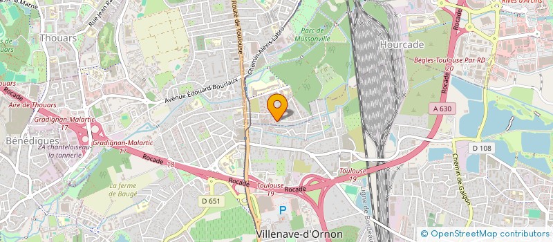 localisation de l'entreprise FORMATION SPORT AVENIR ET SANTE à BEGLES