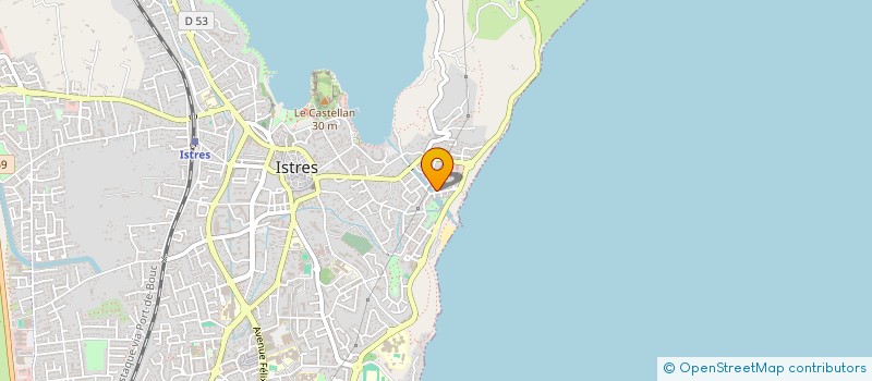 localisation de l'entreprise FORMATION SPORT SANTE ET SAUVETAGE DU 13 (F3S 13) à ISTRES