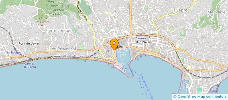 localisation de l'entreprise FORMATION TAXI 06  CANNES