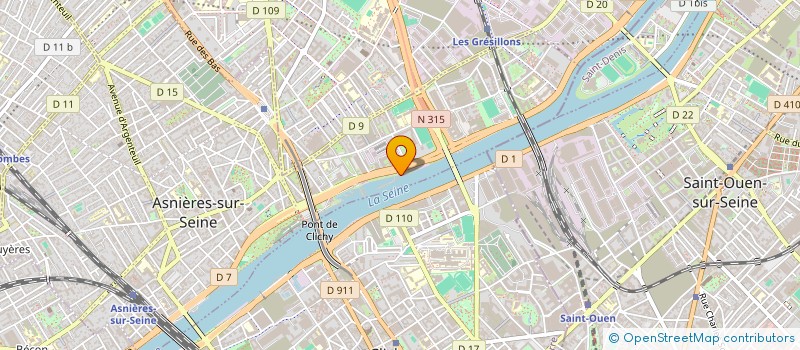 localisation de l'entreprise FORMATION TECH COM ENERGIE à ASNIERES-SUR-SEINE