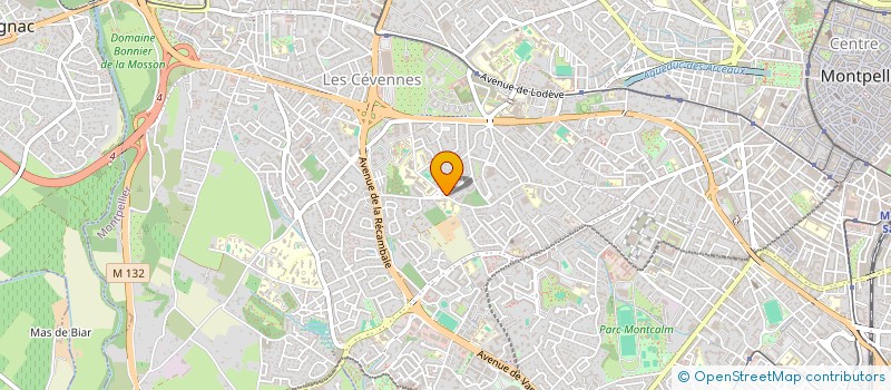 localisation de l'entreprise FORMATION TRANSFORMATION à MONTPELLIER