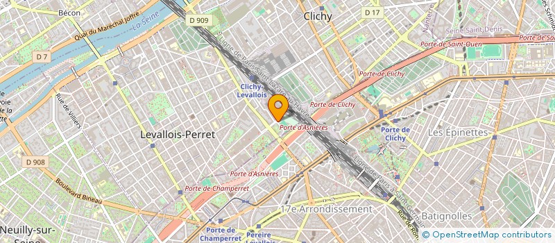 localisation de l'entreprise FORMATION VGP à LEVALLOIS-PERRET