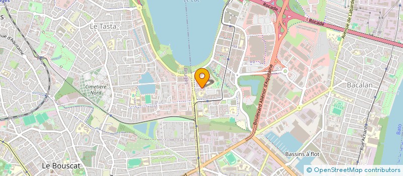 localisation de l'entreprise FORMATION VTC  BORDEAUX