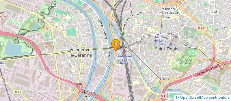 localisation de l'entreprise FORMATIONS CONSEILS ET SAVOIRS  SAINT-DENIS