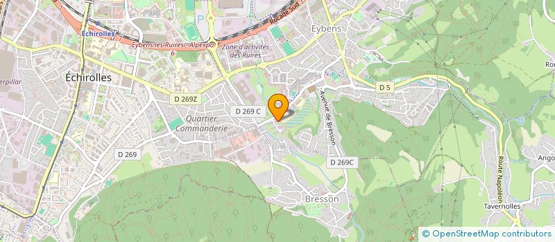 localisation de l'entreprise FORMATIONS D'AS  SEYSSINET-PARISET