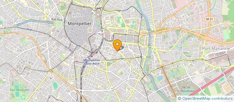 localisation de l'entreprise FORMATIONS ET ENTREPRENEURIAT EN OCCITANIE à MONTPELLIER