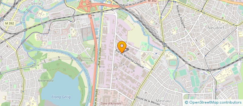 localisation de l'entreprise FORMATIONS EUROPA  SCHILTIGHEIM