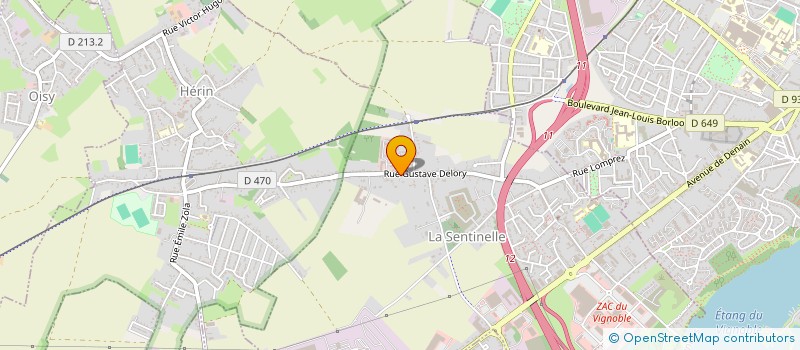 localisation de l'entreprise FORMATIONS INCLUSIVES AUX METIERS TECHNIQUES  ANZIN