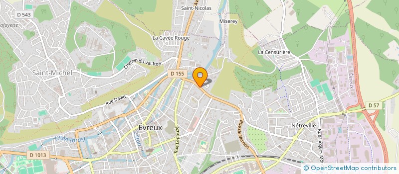 localisation de l'entreprise FORMATIONS KITOKO à EVREUX