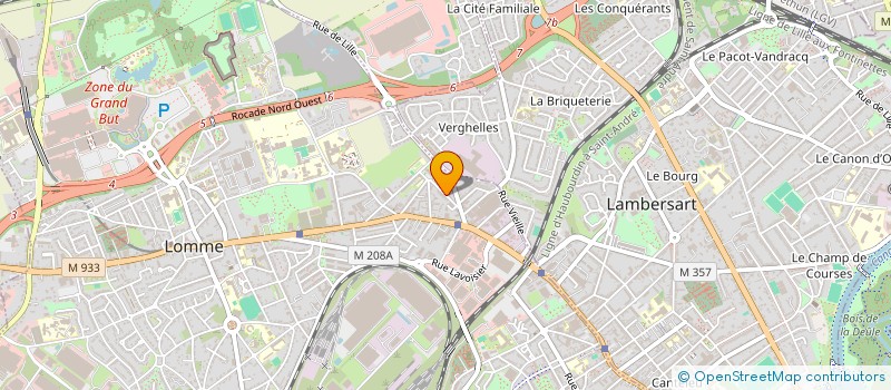 localisation de l'entreprise FORMATIONS SPORTIVES DU NORD  LILLE