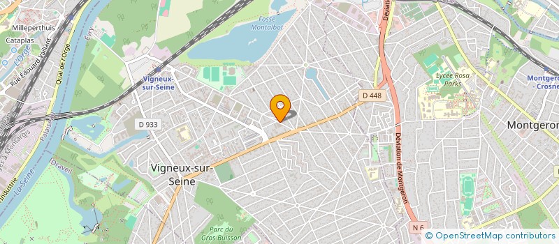 localisation de l'entreprise FORMATIONS TECHNIQUES SUPERIEURES SCIENT à VIGNEUX-SUR-SEINE