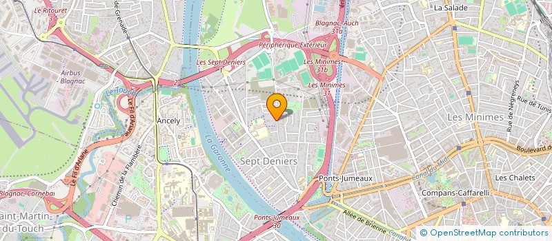 localisation de l'entreprise FORMATIQUE EXPERTS à TOULOUSE