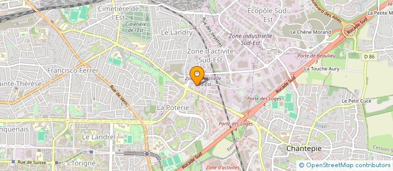 localisation de l'entreprise FORMATIS à RENNES