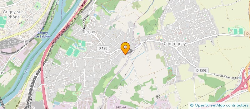 localisation de l'entreprise FORMATISSIM  TERNAY