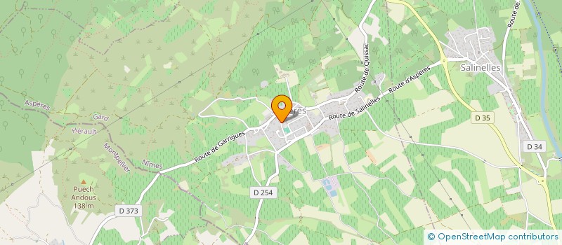 localisation de l'entreprise FORMATOME  ASPERES