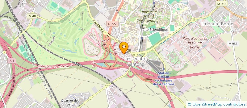 localisation de l'entreprise FORMATRAINING à LEZENNES