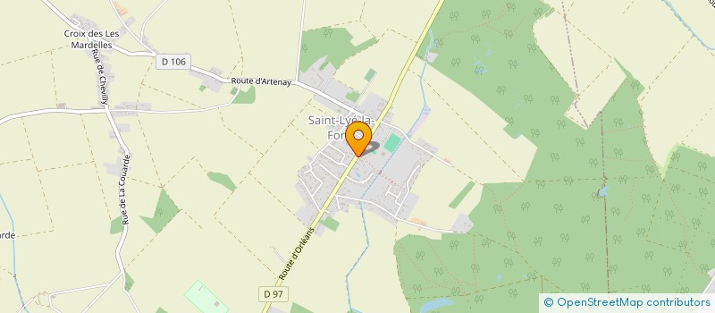 localisation de l'entreprise FORMATRUCK 45 à SAINT-LYE-LA-FORET