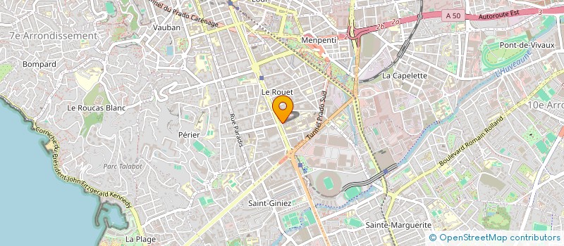 localisation de l'entreprise FORMATS à MARSEILLE