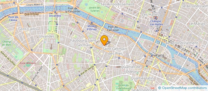 localisation de l'entreprise FORMATS  PARIS