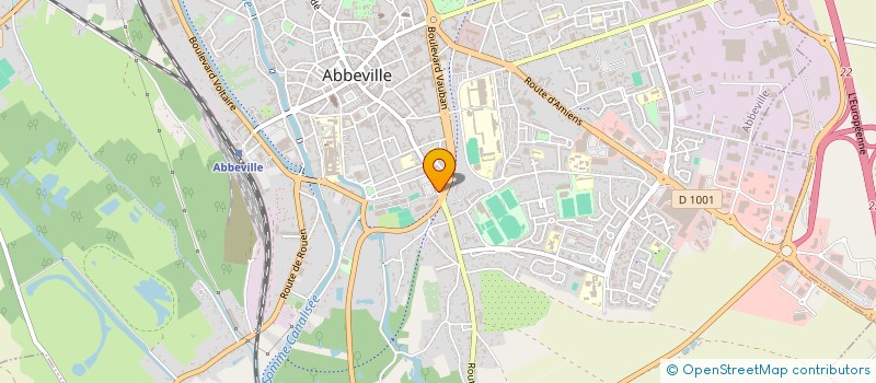localisation de l'entreprise FORMATUT à ABBEVILLE