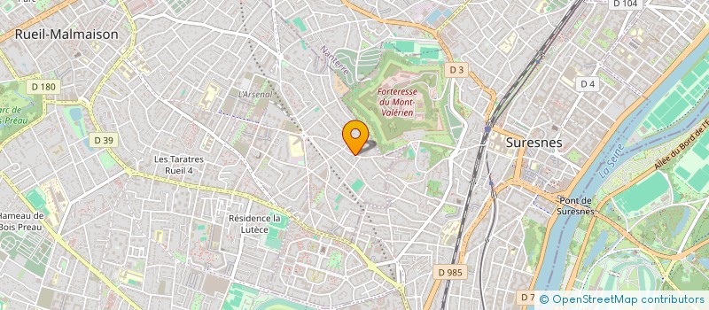 localisation de l'entreprise FORMAVISION à RUEIL-MALMAISON