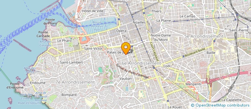 localisation de l'entreprise FORMAWEB à MARSEILLE