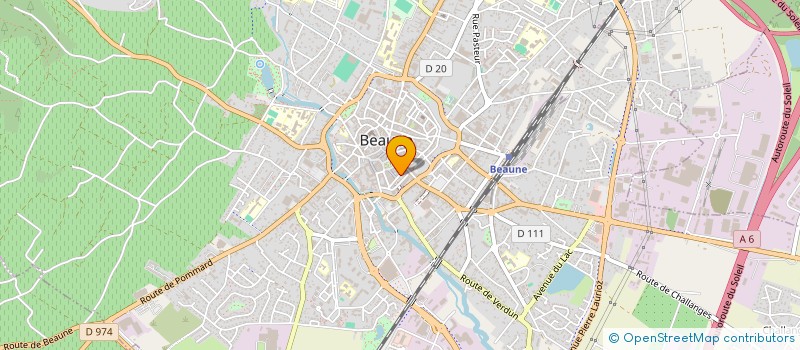 localisation de l'entreprise FORMAWINE à BEAUNE