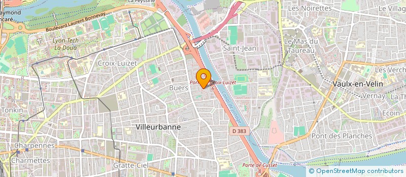 localisation de l'entreprise FORMAXL PRESTATIONS  VILLEURBANNE