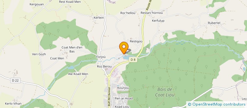 localisation de l'entreprise FORMAXYZ  BOURBRIAC