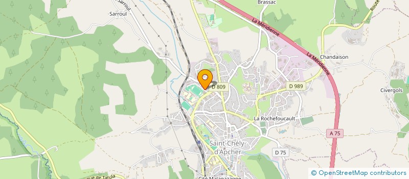 localisation de l'entreprise FORME 48  SAINT-CHELY-D'APCHER