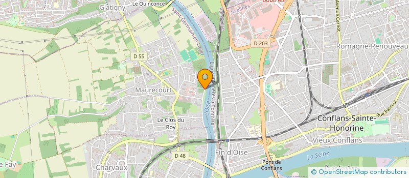 localisation de l'entreprise FORME ACCESS PLUS COACHING SPORTIF  MAURECOURT