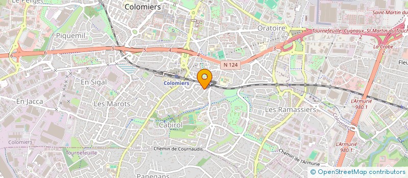 localisation de l'entreprise FORME ENERGIE DETENTE à COLOMIERS