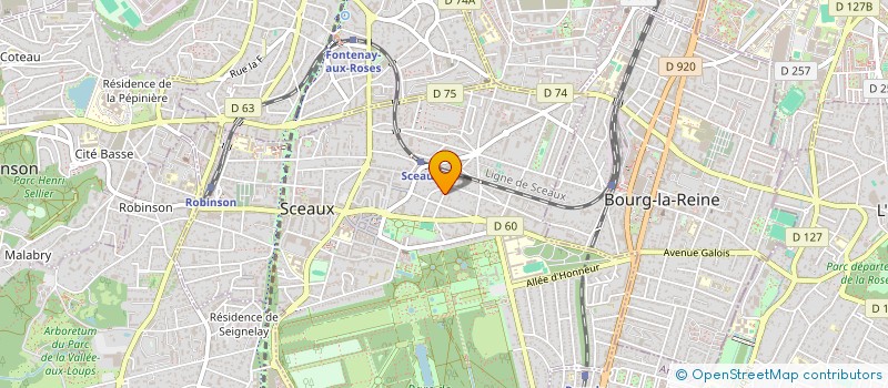 localisation de l'entreprise FORME EQUILIBRE POSTURE à SCEAUX
