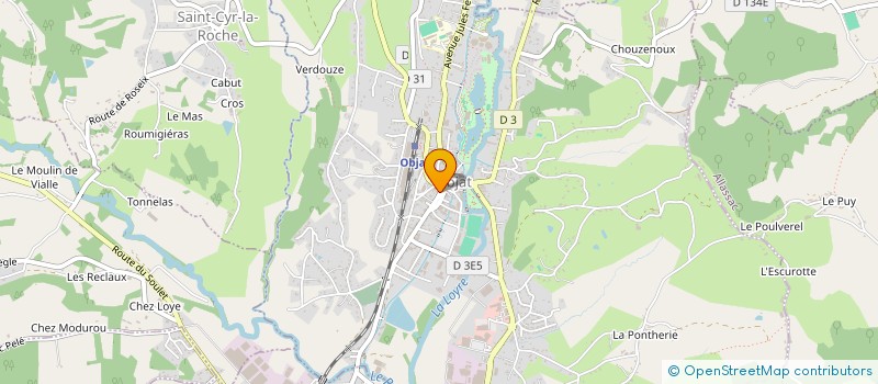 localisation de l'entreprise FORME ET BEAUTE à OBJAT