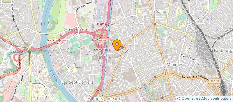 localisation de l'entreprise FORME ET BIEN-ETRE à TOULOUSE