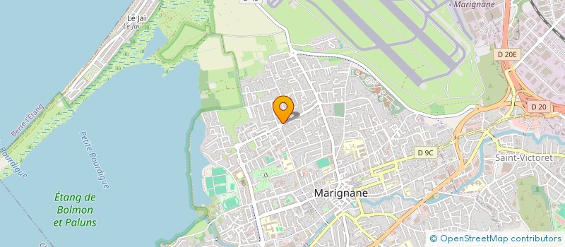 localisation de l'entreprise FORME ET DETENTE - MARIGNANE  MARIGNANE