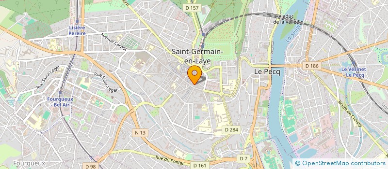 localisation de l'entreprise FORME ET FONCTION STUDIO à SAINT-GERMAIN-EN-LAYE