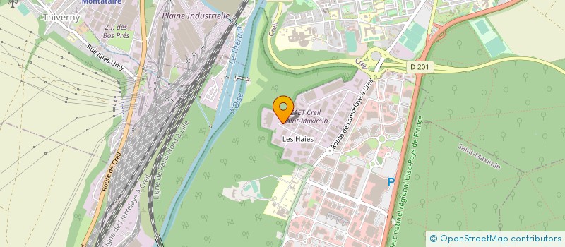 localisation de l'entreprise FORME ET NUTRITION à SAINT-MAXIMIN