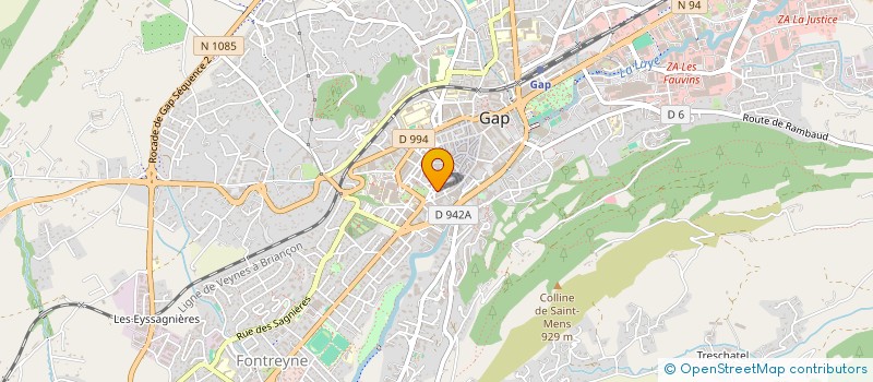 localisation de l'entreprise FORME ET SANTE à GAP